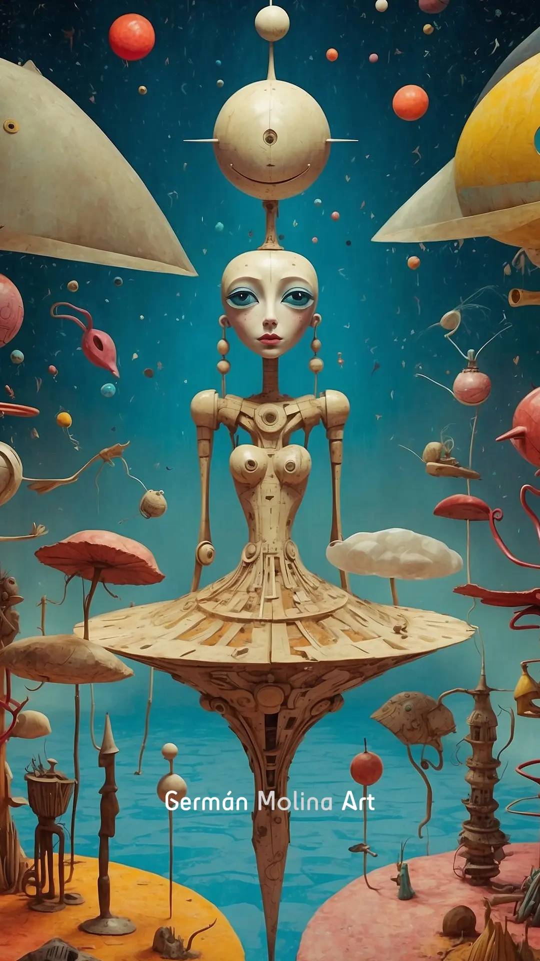 Surreal world german molina