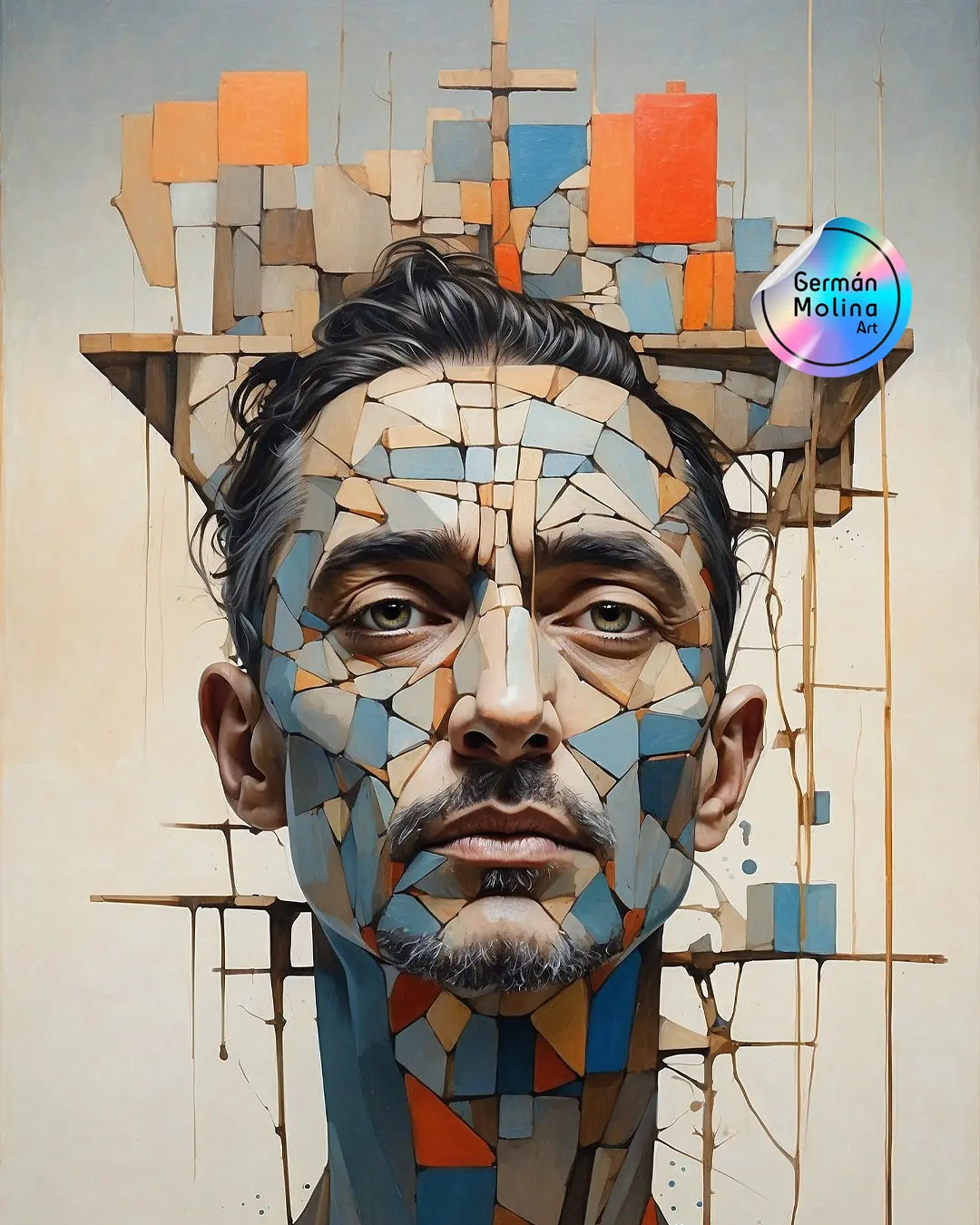 Reconstrucción: cuando el arte digital surrealista repara el alma humana