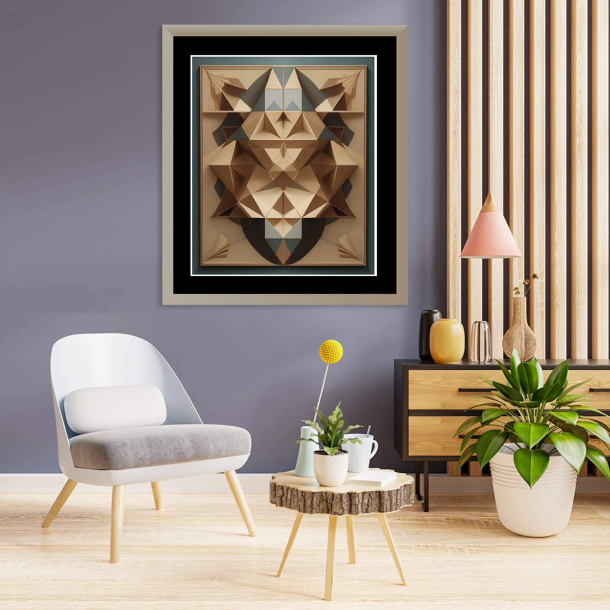 Simetría y Tierra: serie que convierte patrones naturales en arte digital